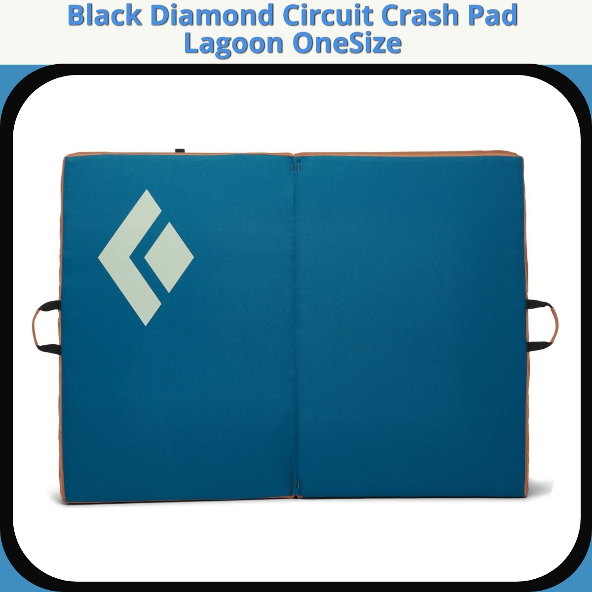 Anmeldelse af Black Diamond Circuit Crash Pad Lagoon OneSize