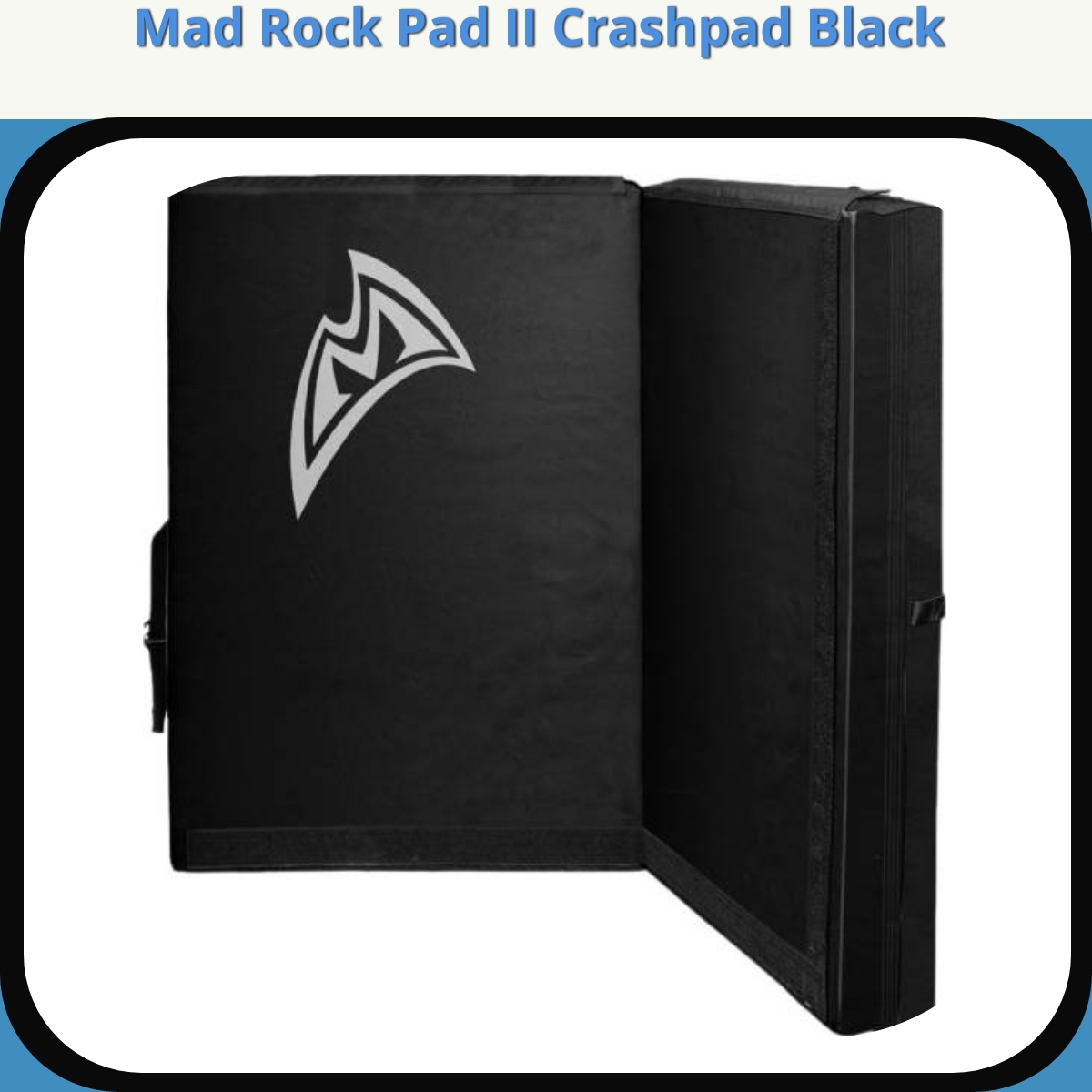 Anmeldelse af Mad Rock Pad II Crashpad Black