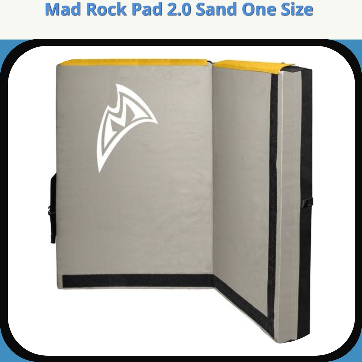 Anmeldelse af Mad Rock Pad 2.0 Sand One Size