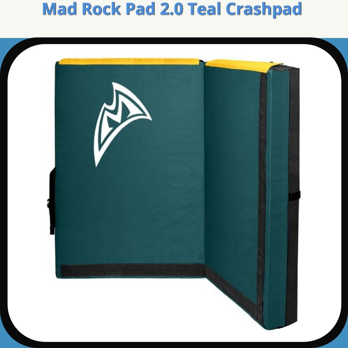 Anmeldelse af Mad Rock Pad 2.0 Teal Crashpad