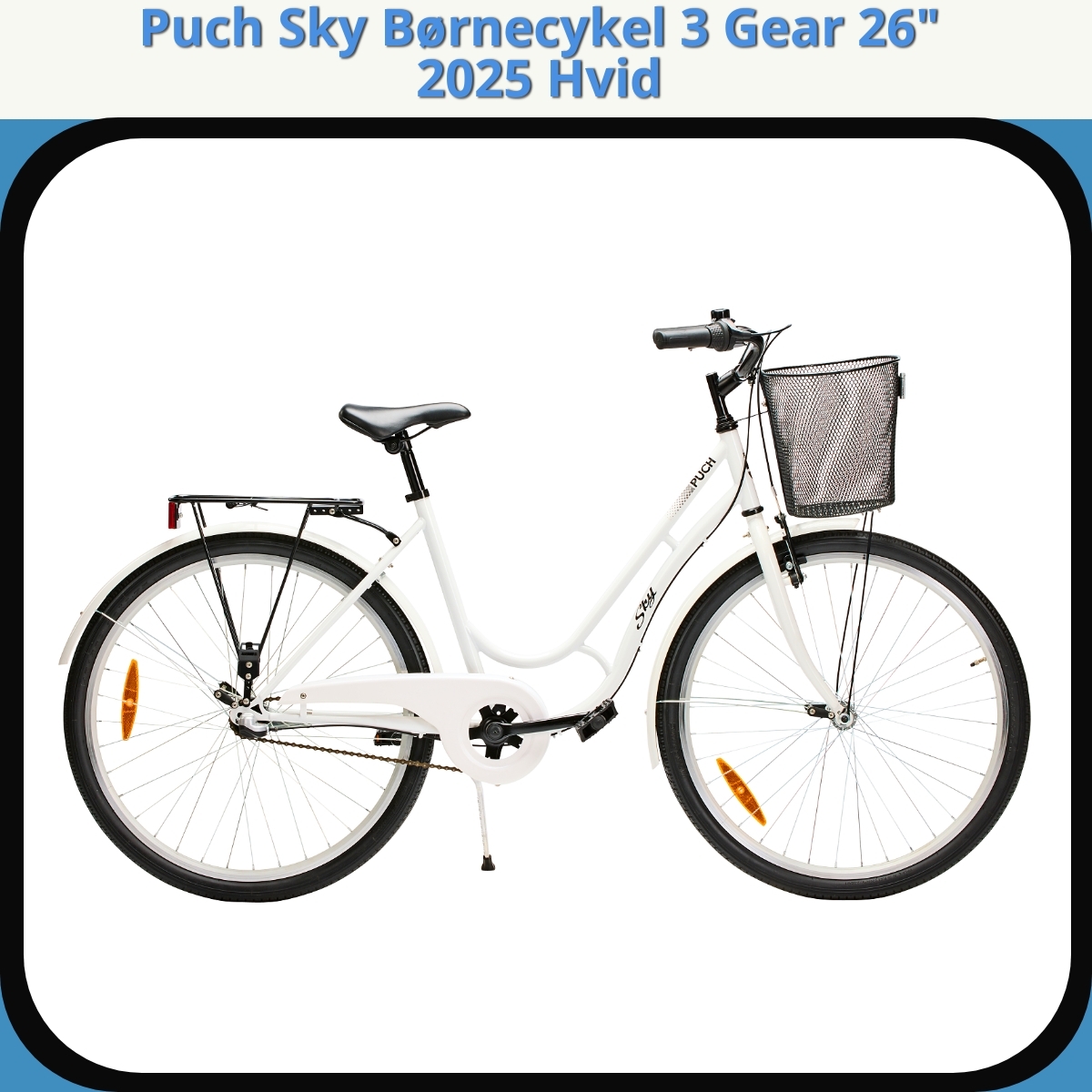Anmeldelse af Puch Sky Børnecykel 3 Gear 26