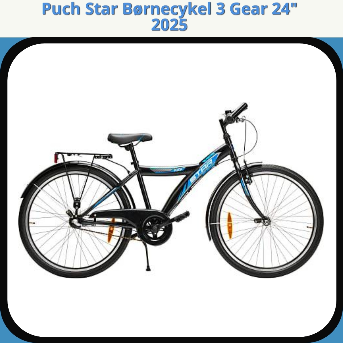 Anmeldelse af Puch Star Børnecykel 3 Gear 24