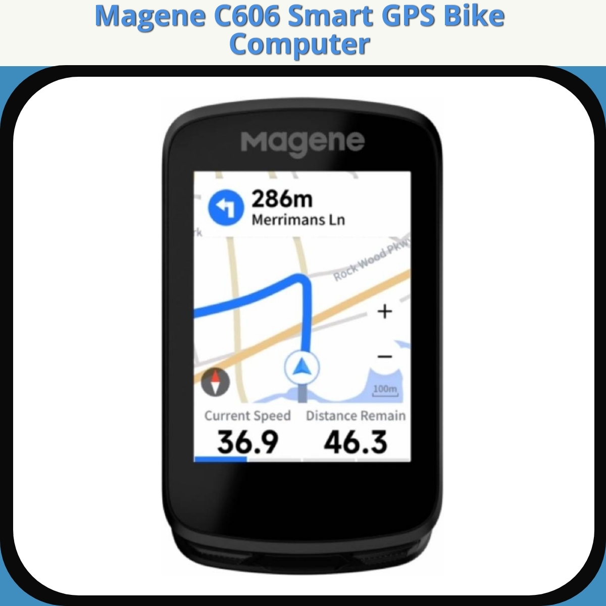 Anmeldelse af Magene C606 Smart GPS Bike Computer