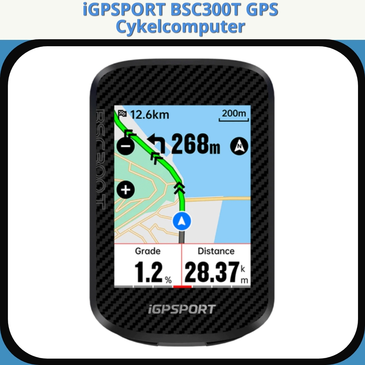 Anmeldelse af iGPSPORT BSC300T GPS Cykelcomputer