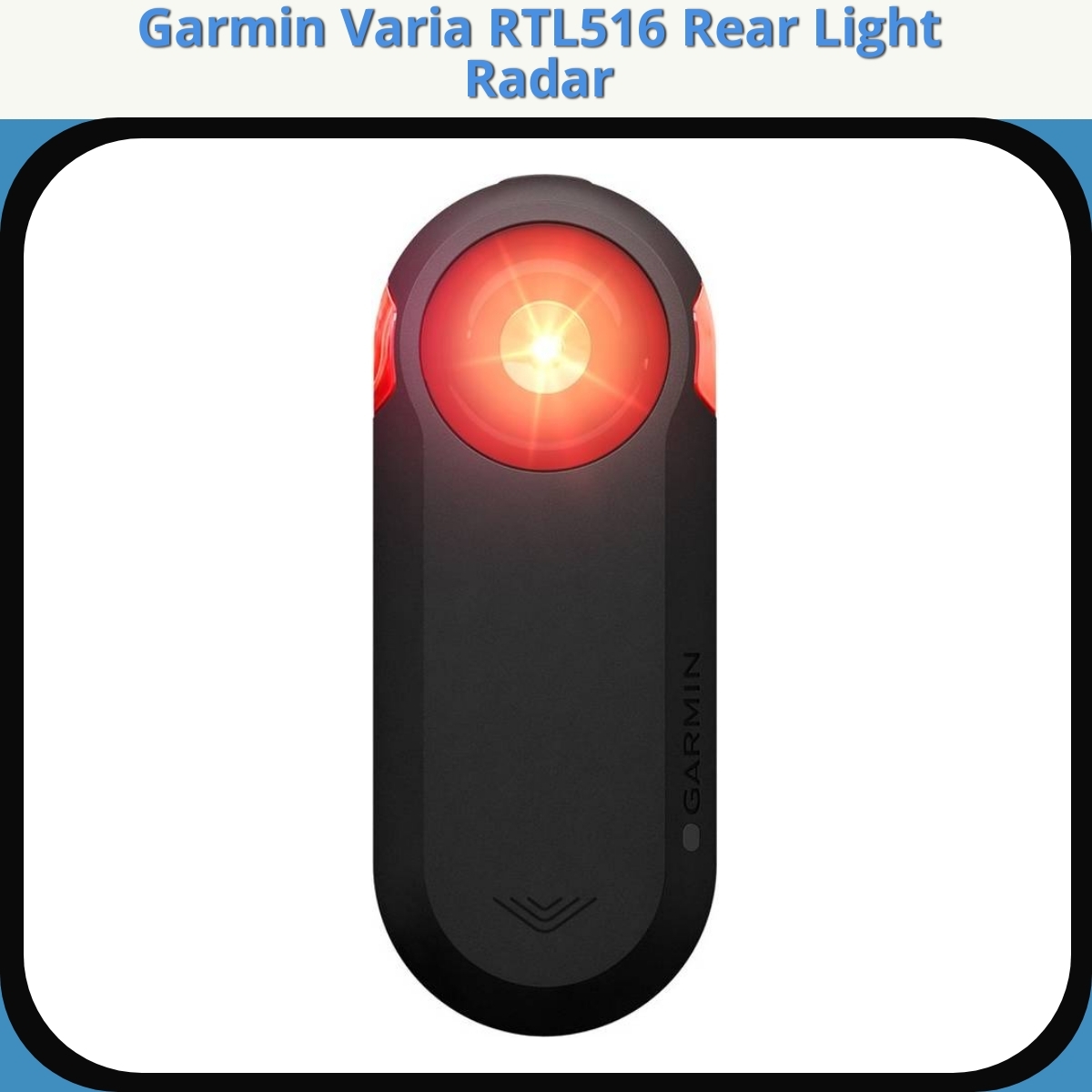 Anmeldelse af Garmin Varia RTL516 Rear Light Radar