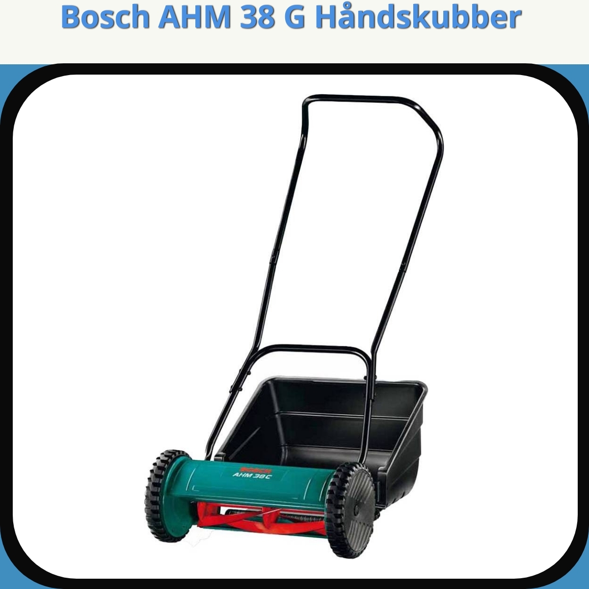 Anmeldelse af Bosch AHM 38 G Håndskubber