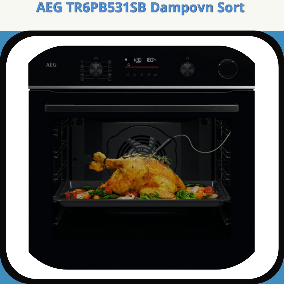 Anmeldelse af AEG TR6PB531SB Dampovn Sort