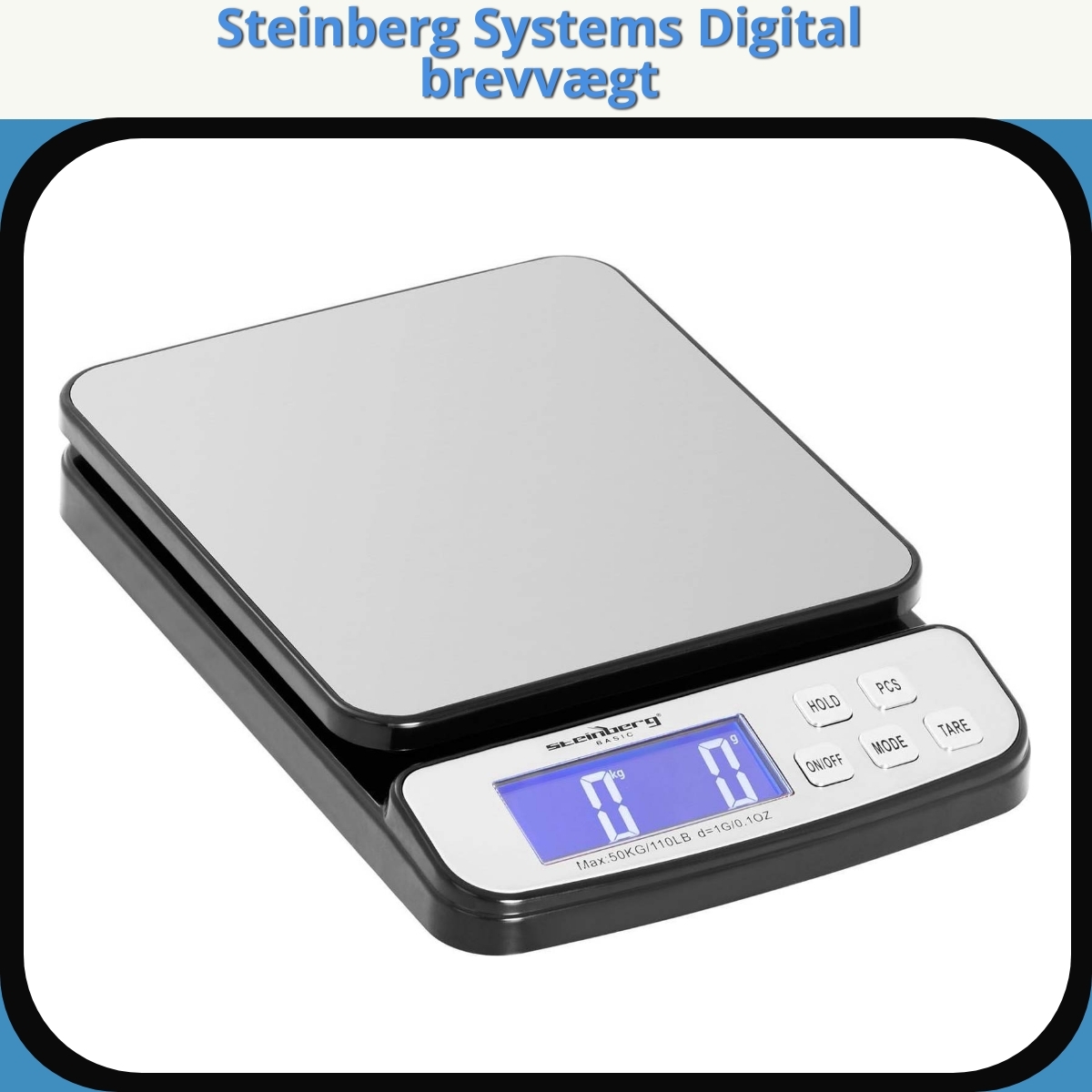 Anmeldelse af Steinberg Systems Digital brevvægt