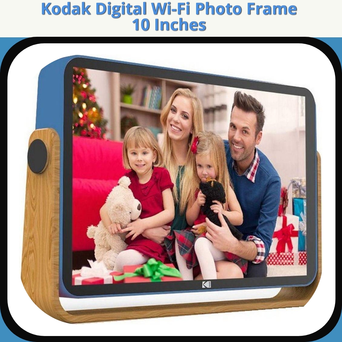 Anmeldelse af Kodak Digital Wi-Fi Photo Frame 10 Inches