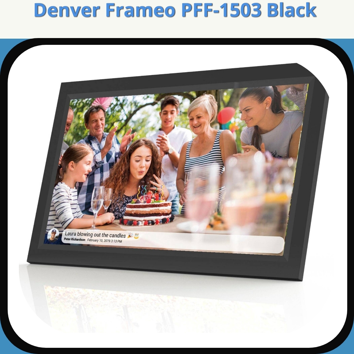 Anmeldelse af Denver Frameo PFF-1503 Black