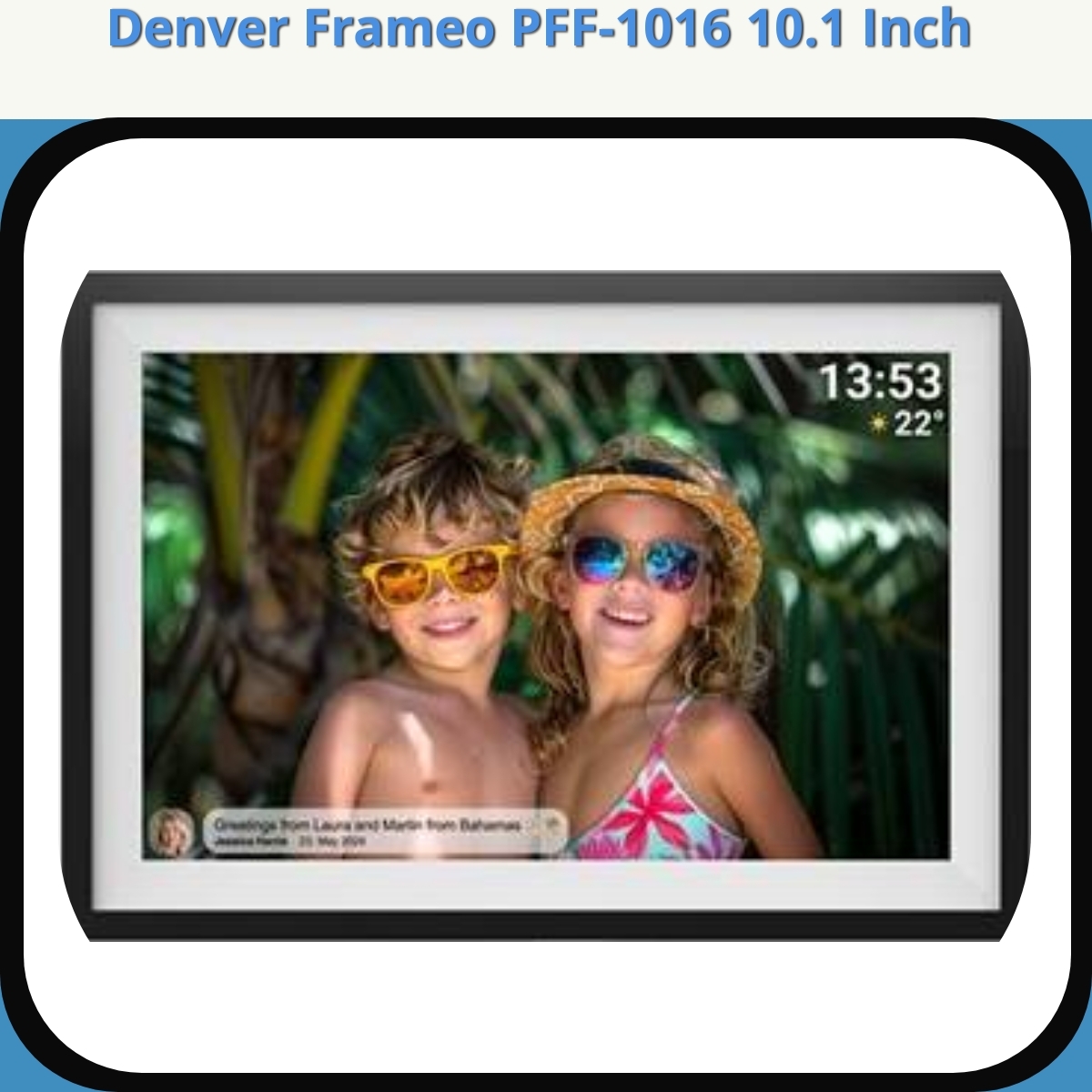 Anmeldelse af Denver Frameo PFF-1016 10.1 Inch