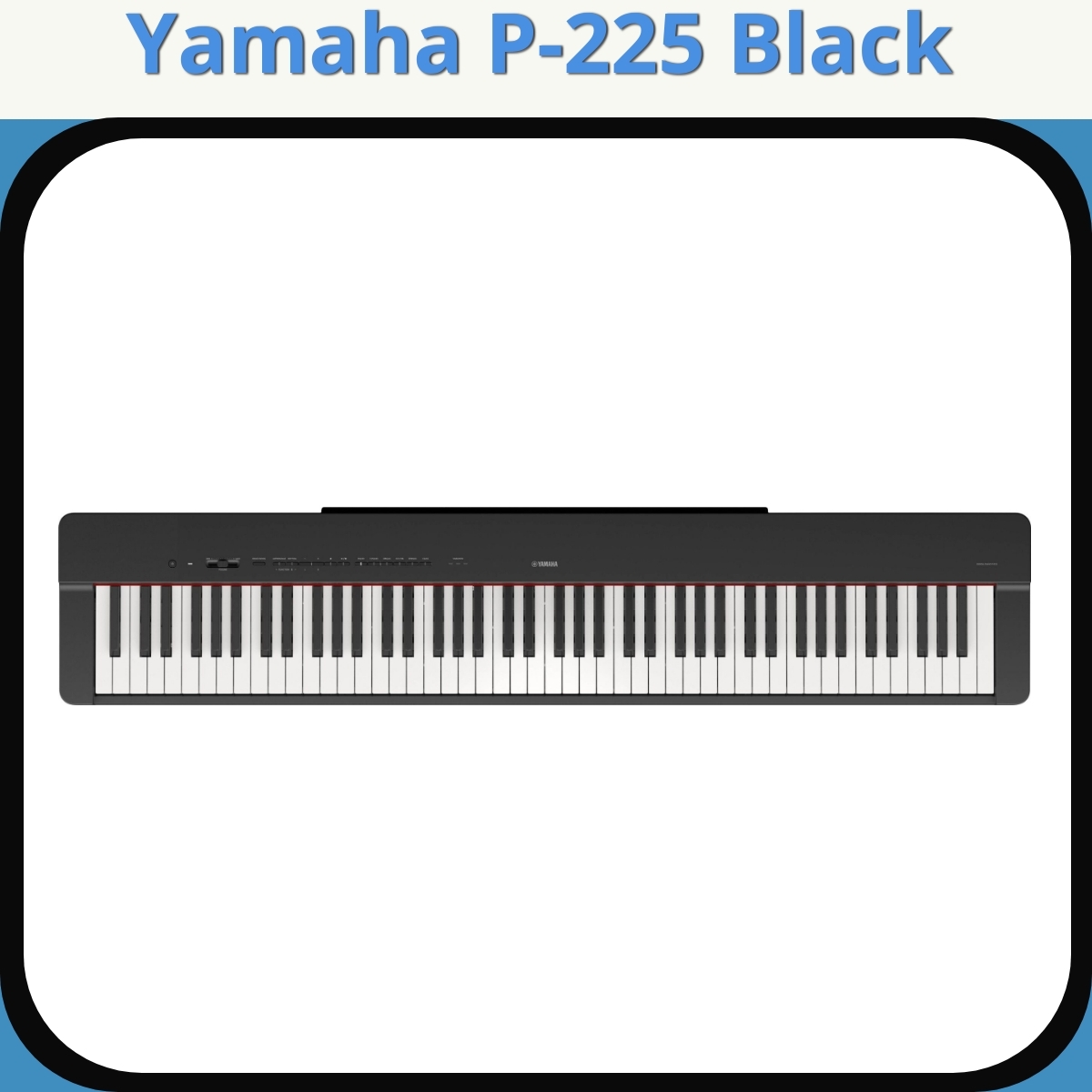 Anmeldelse af Yamaha P-225 Black