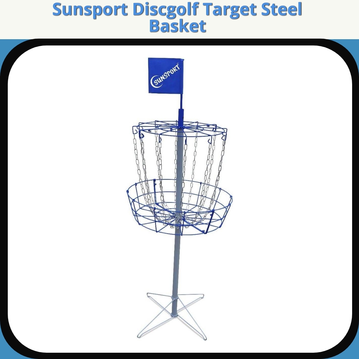 Anmeldelse af Sunsport Discgolf Target Steel Basket