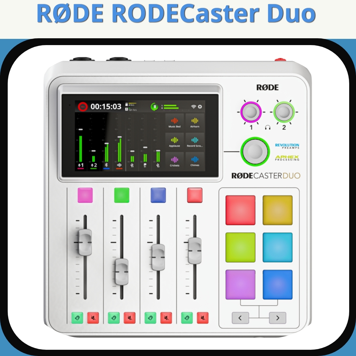 Anmeldelse af RØDE RODECaster Duo