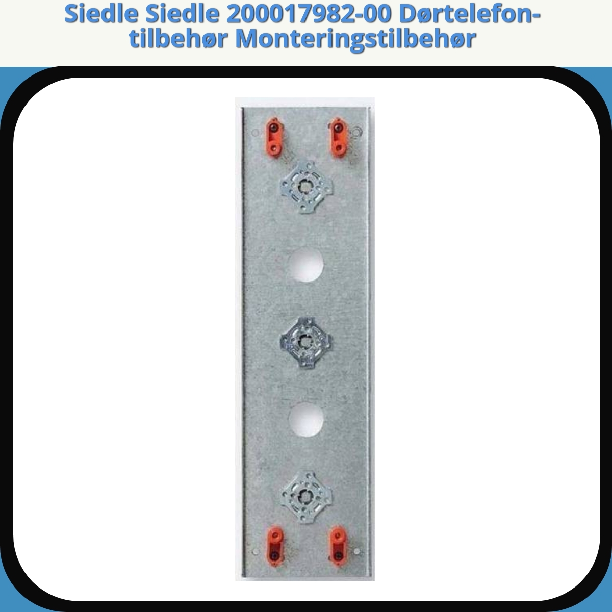 Anmeldelse af Siedle Siedle 200017982-00 Dørtelefon-tilbehør Monteringstilbehør