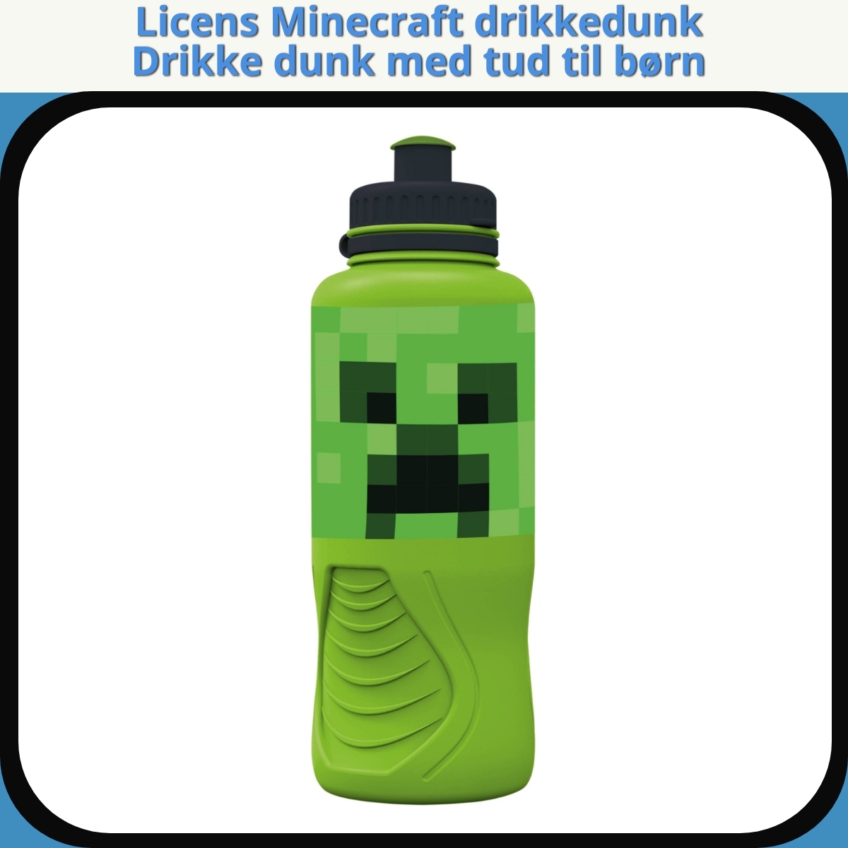 Anmeldelse af Licens Minecraft drikkedunk Drikke dunk med tud til børn