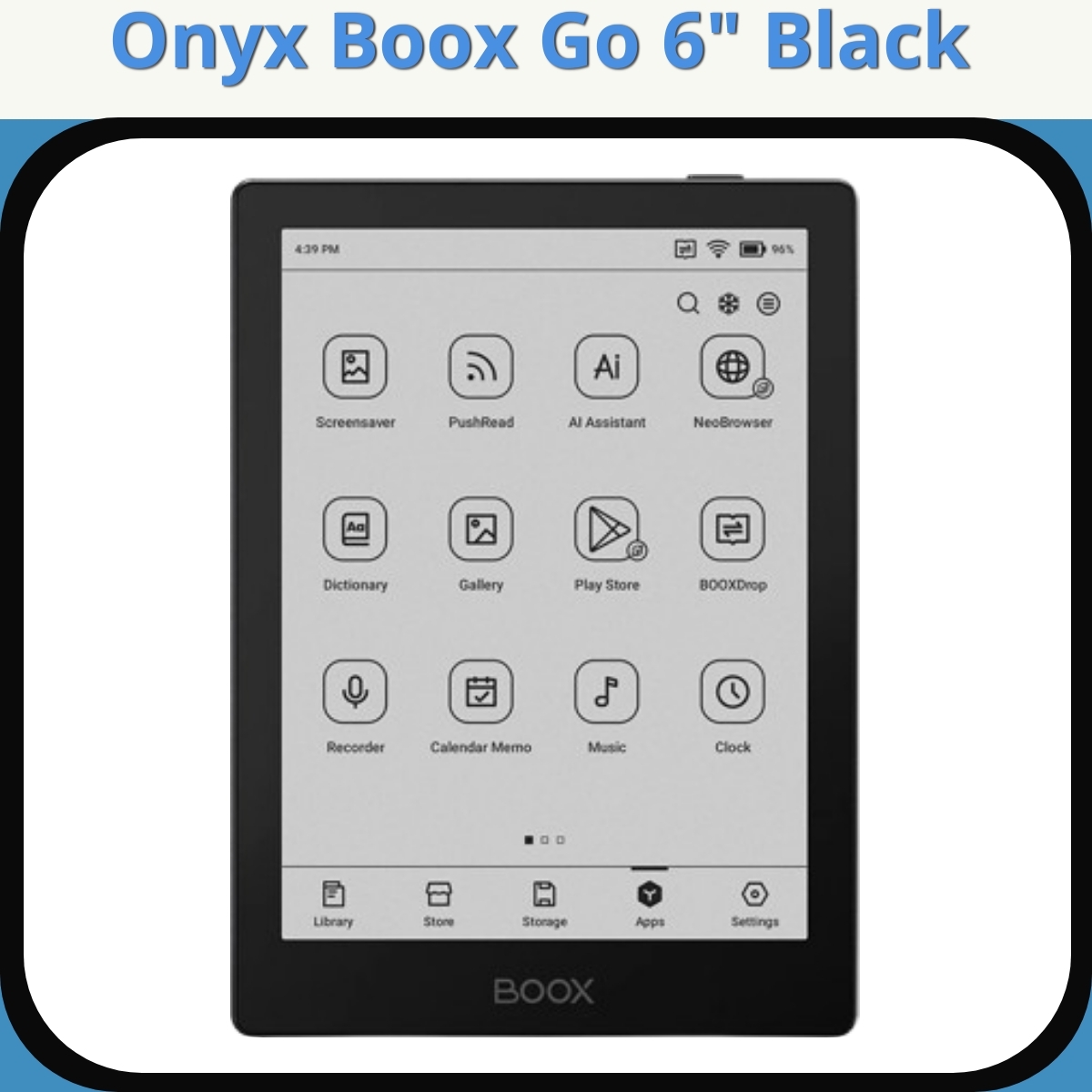 Anmeldelse af Onyx Boox Go 6