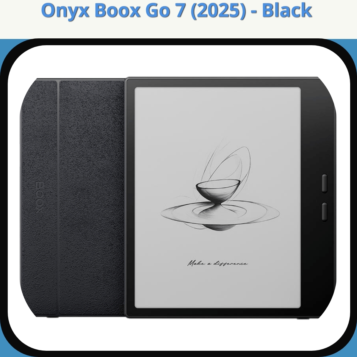 Anmeldelse af Onyx Boox Go 7 (2025) - Black