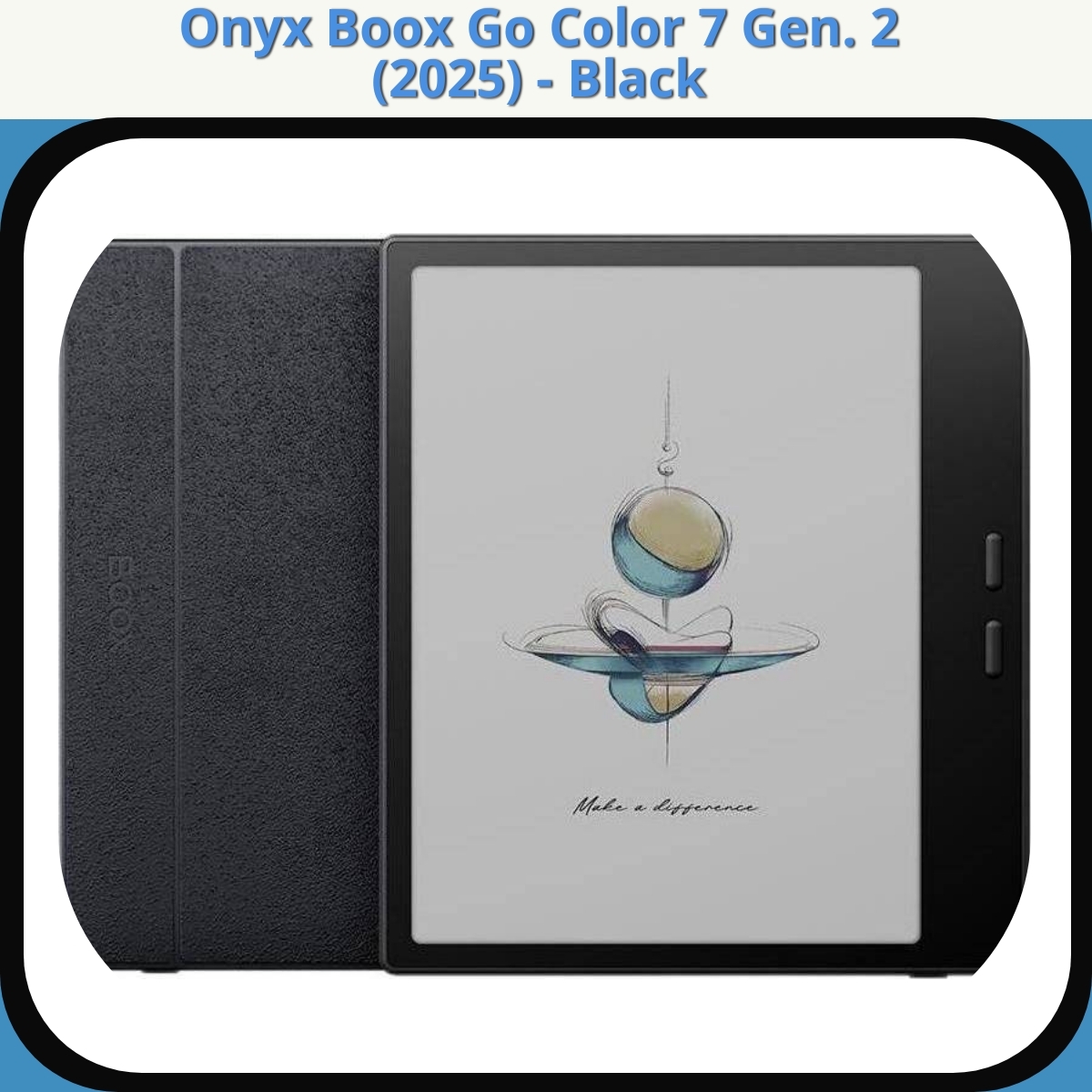 Anmeldelse af Onyx Boox Go Color 7 Gen. 2 (2025) - Black