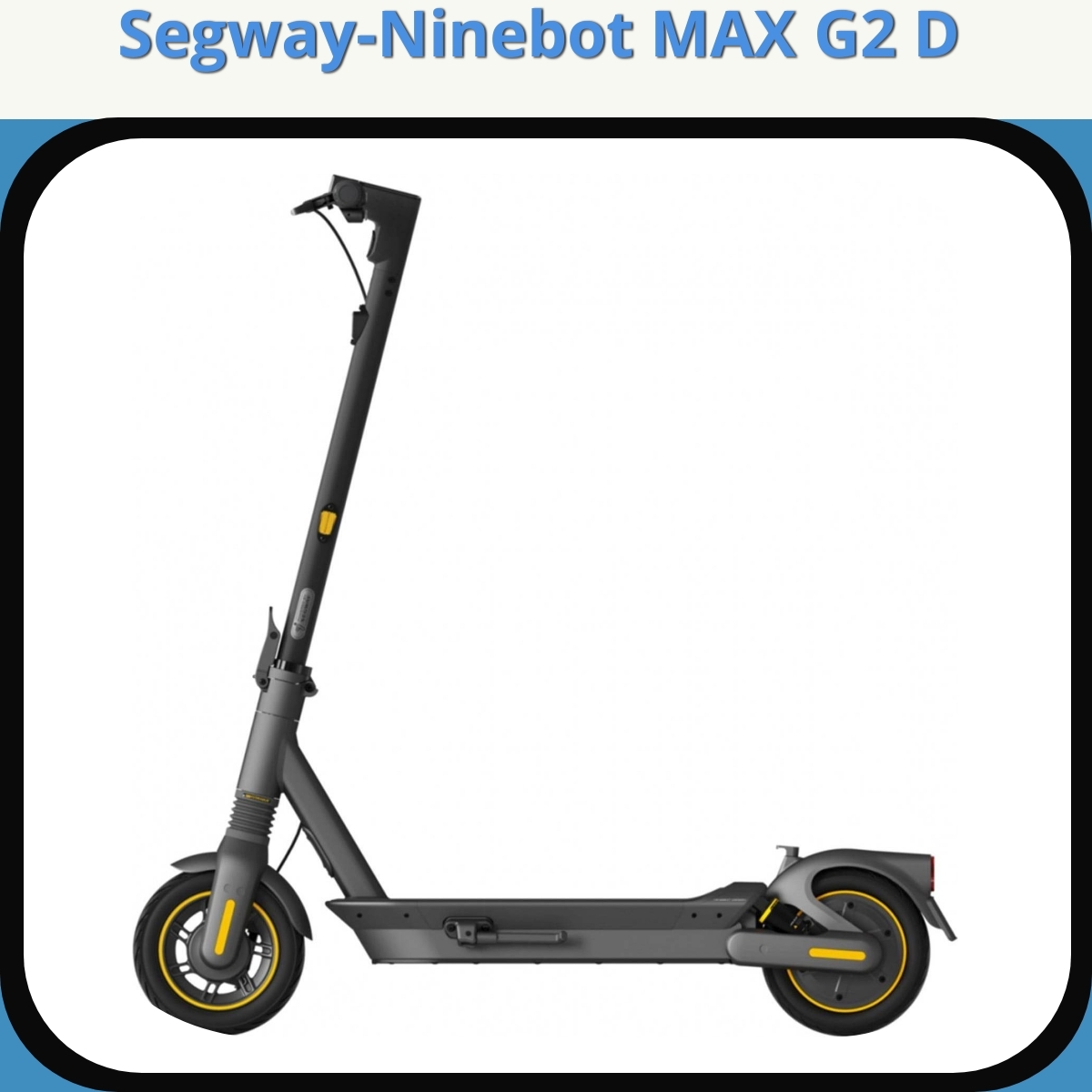 Anmeldelse af Segway-Ninebot MAX G2 D
