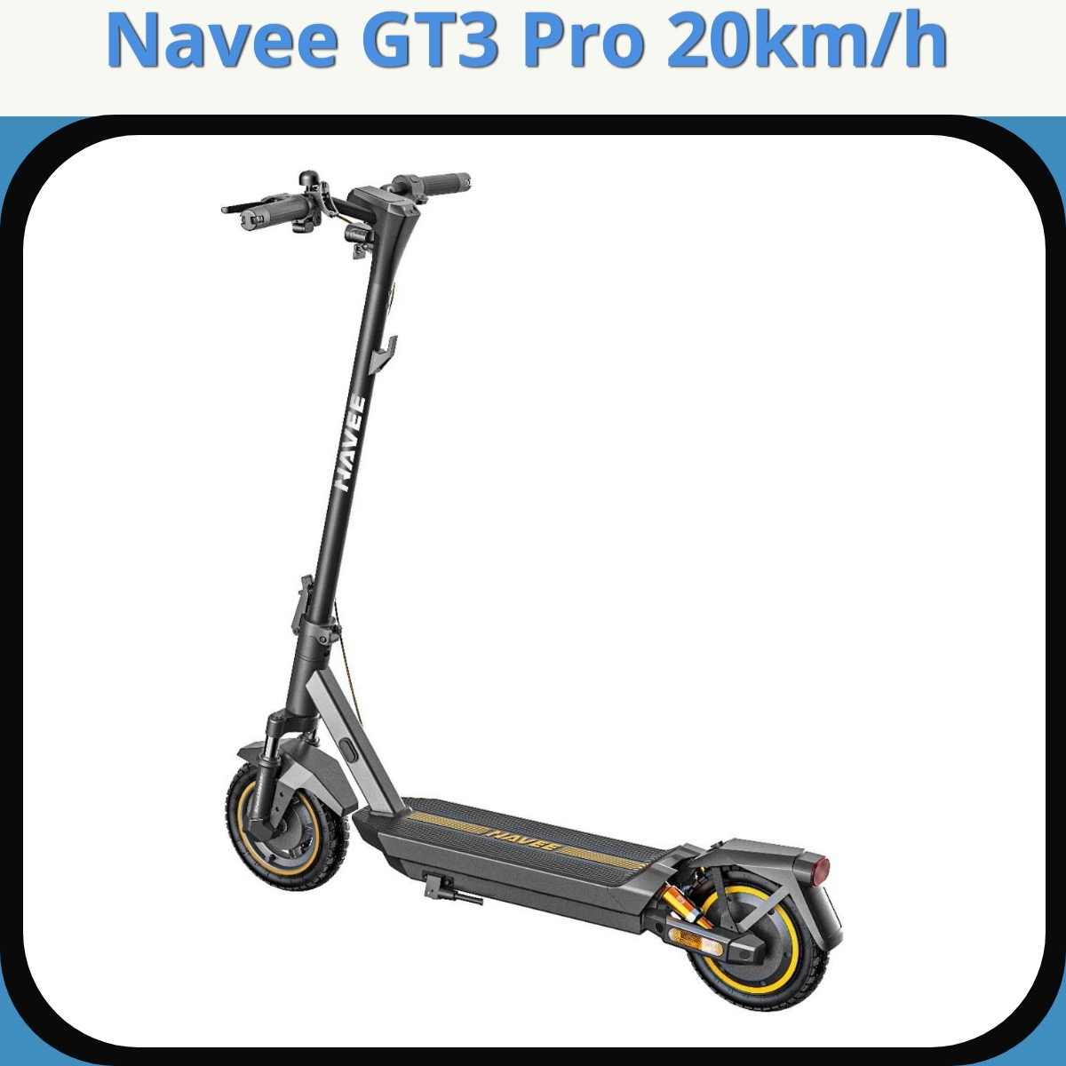 Anmeldelse af Navee GT3 Pro 20km/h