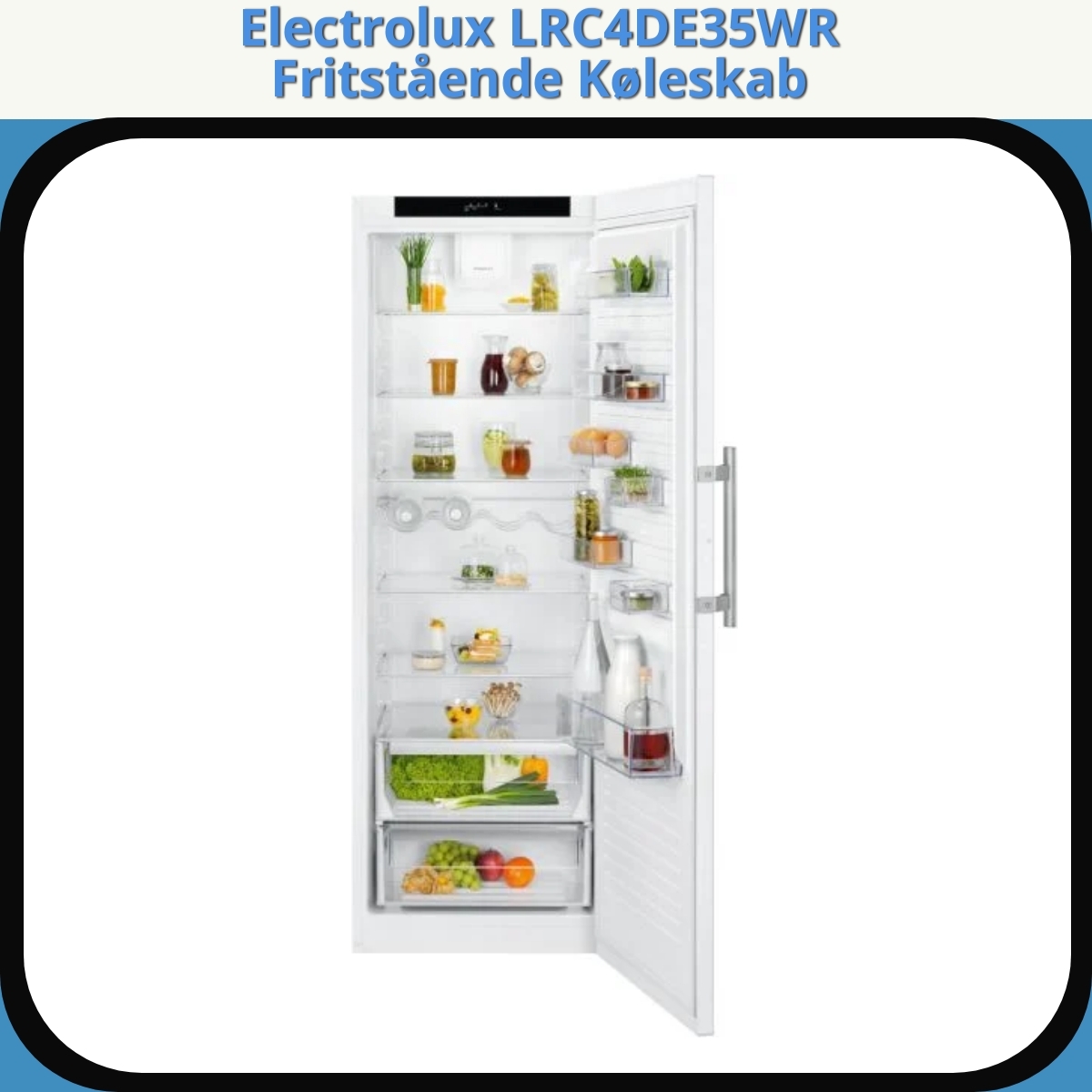 Anmeldelse af Electrolux LRC4DE35WR Fritstående Køleskab