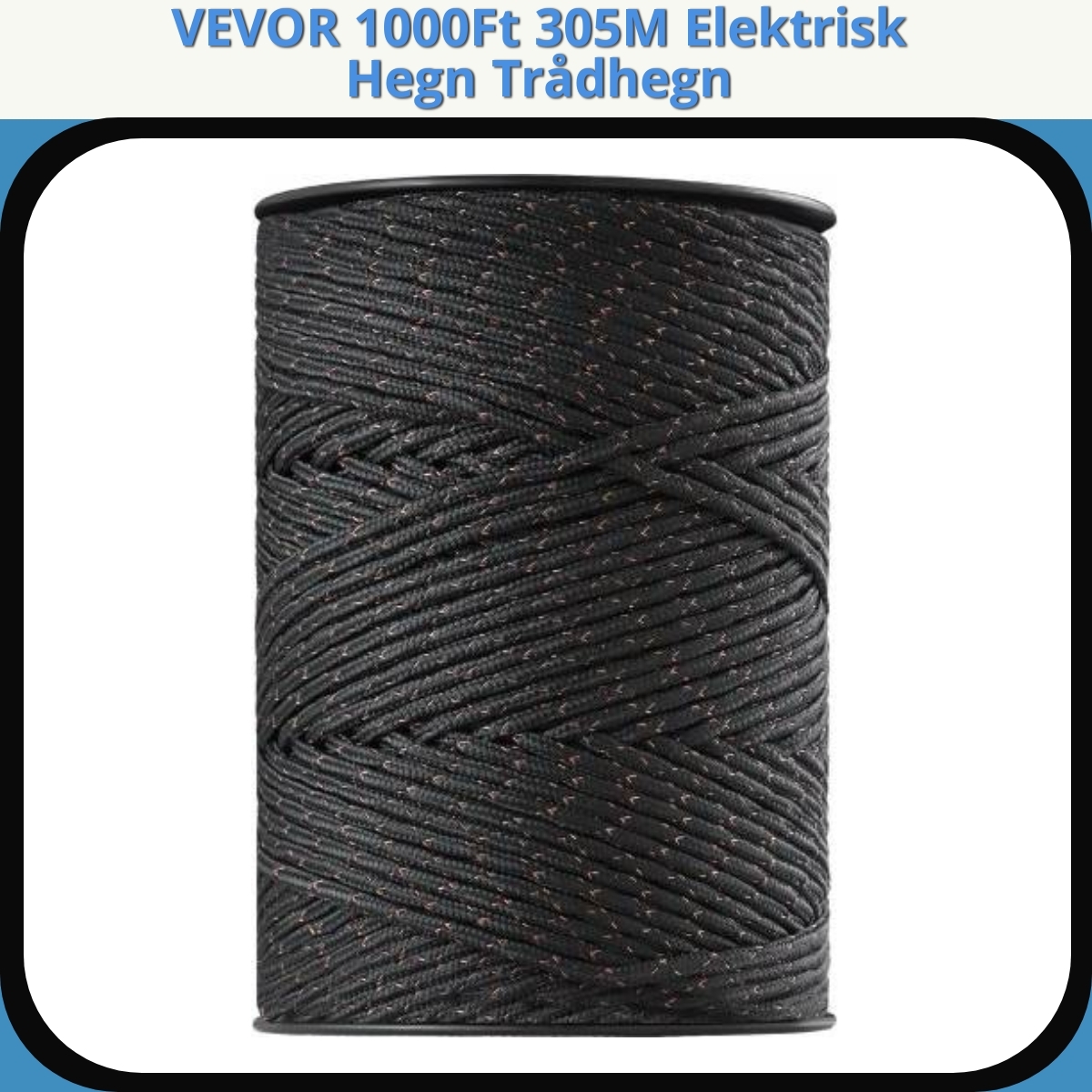 Anmeldelse af VEVOR 1000Ft 305M Elektrisk Hegn Trådhegn