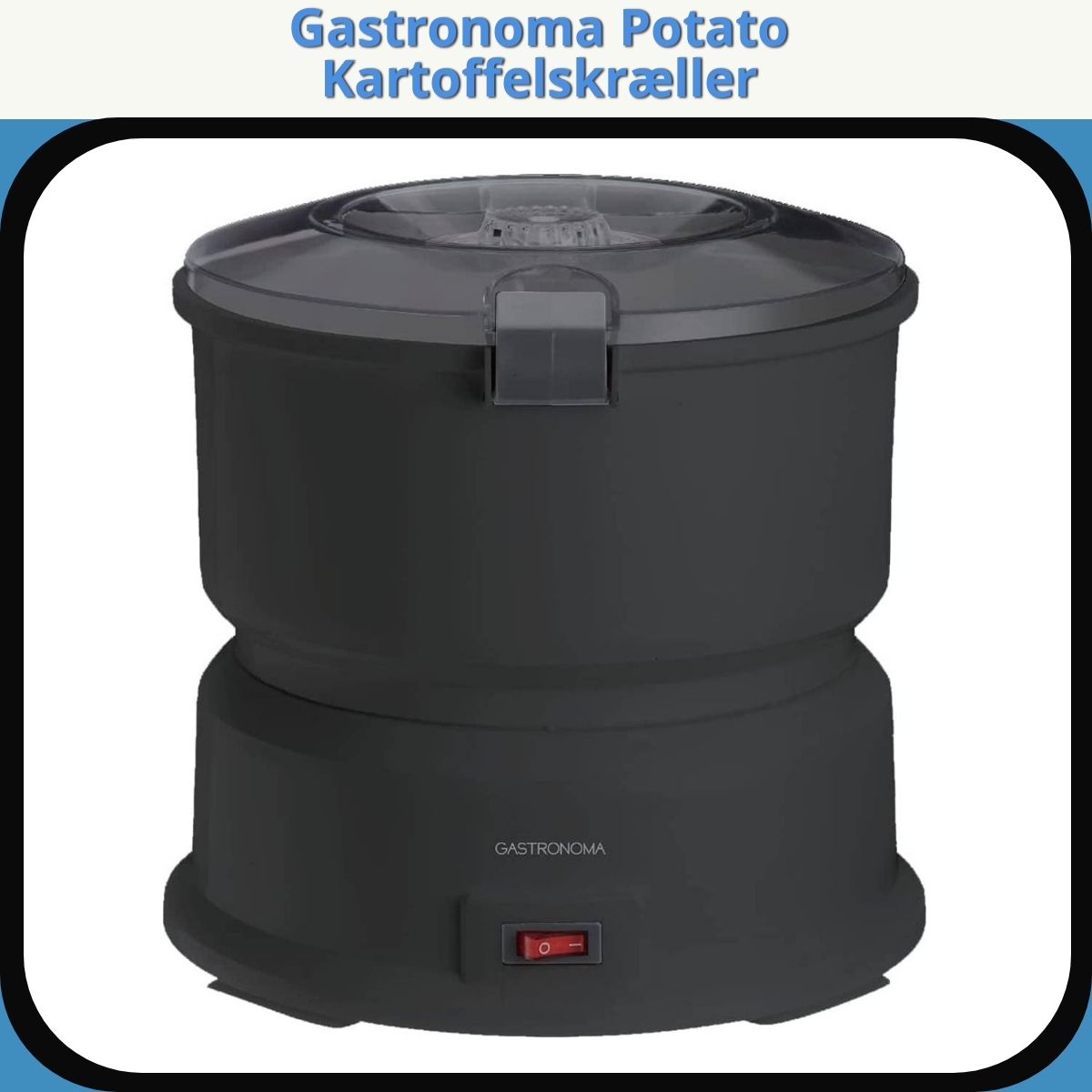 Anmeldelse af Gastronoma Potato Kartoffelskræller