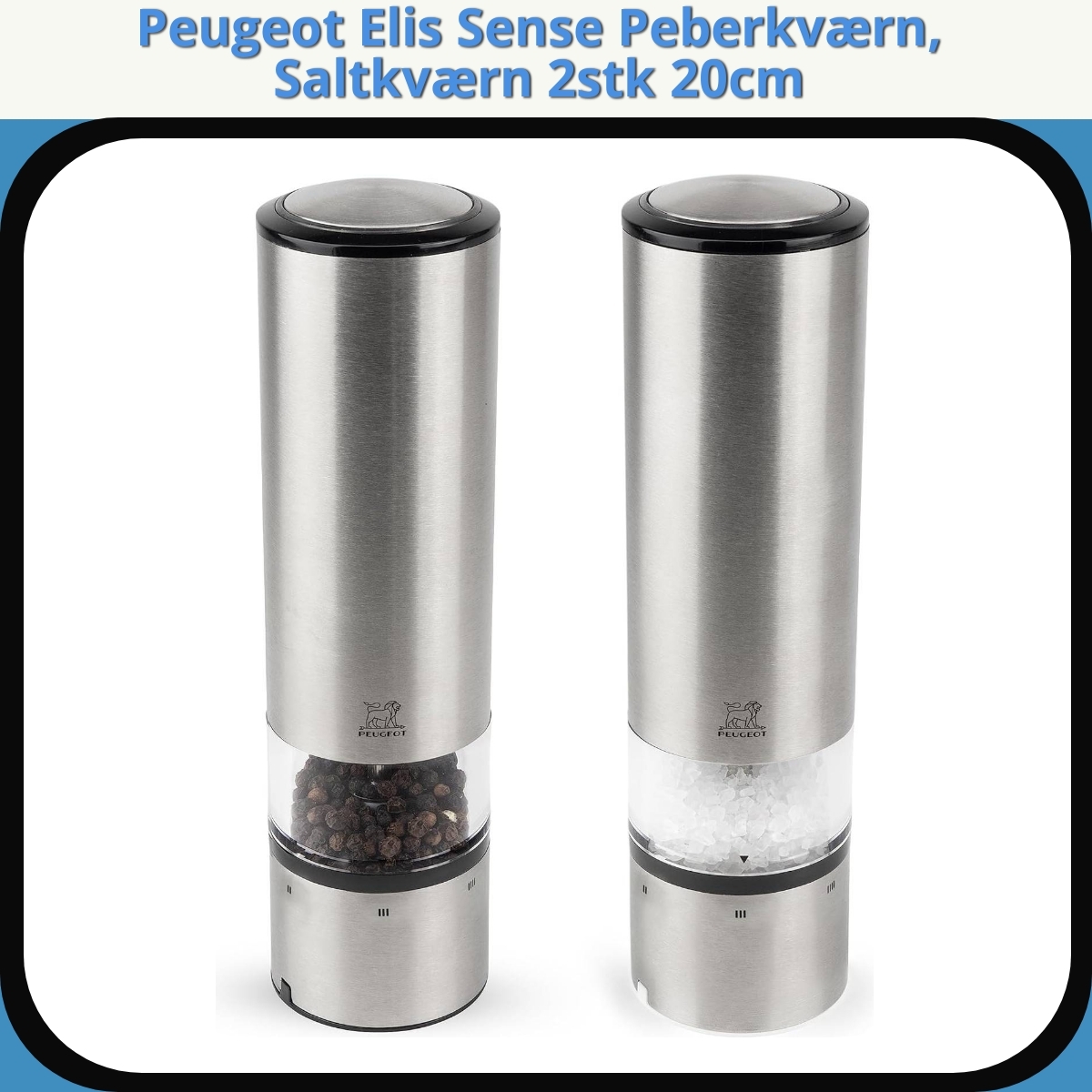 Anmeldelse af Peugeot Elis Sense Peberkværn, Saltkværn 2stk 20cm