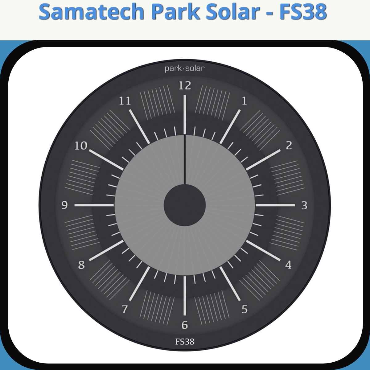 Anmeldelse af Samatech Park Solar - FS38