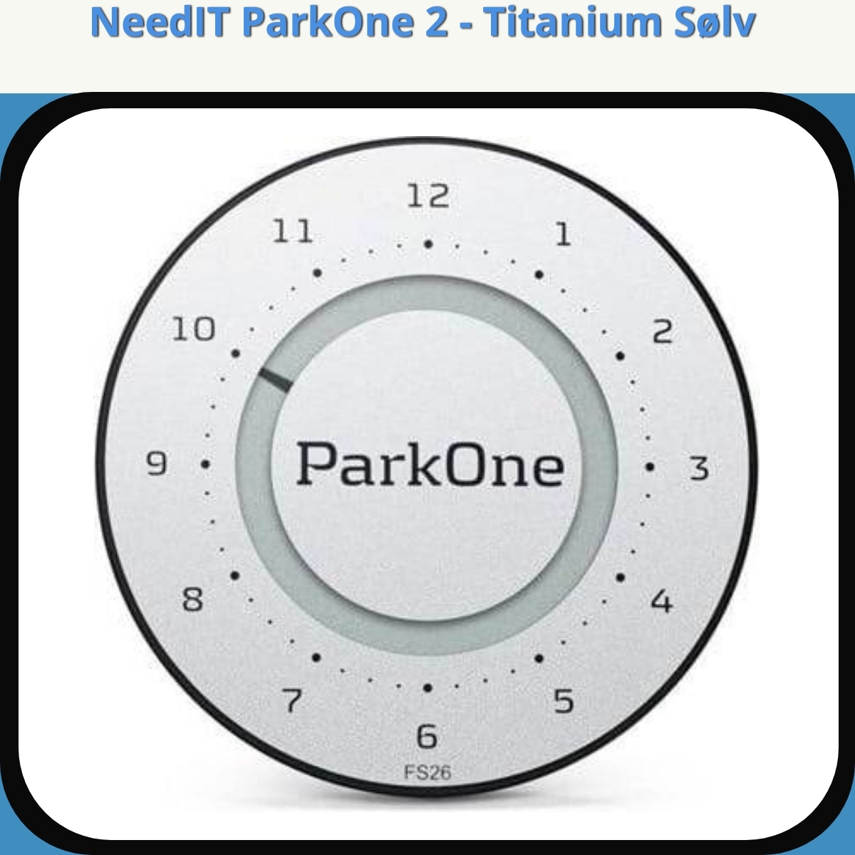 Anmeldelse af NeedIT ParkOne 2 - Titanium Sølv