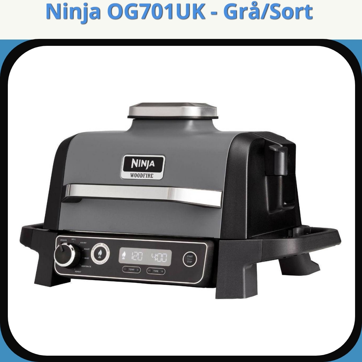 Anmeldelse af Ninja OG701UK - Grå/Sort