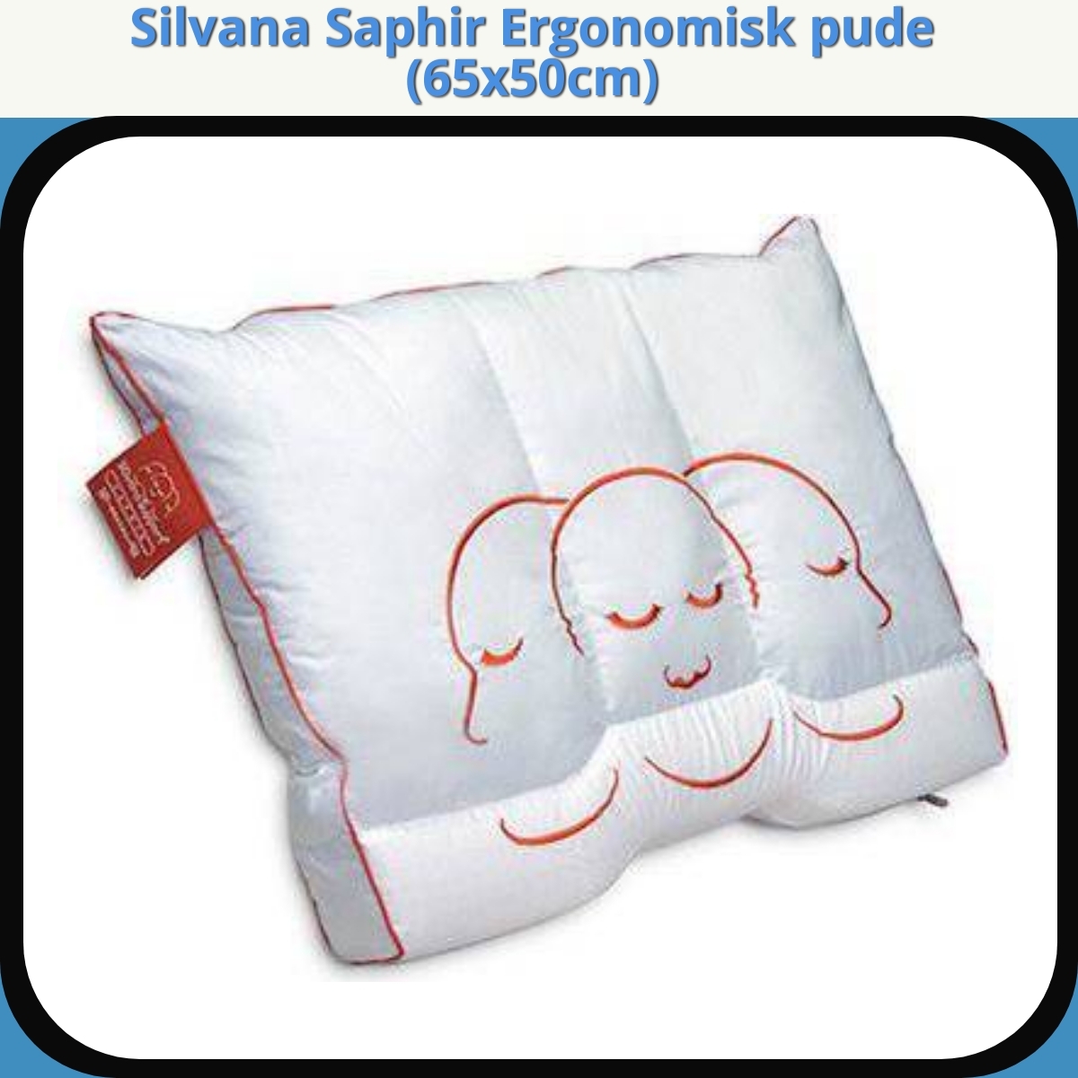 Anmeldelse af Silvana Saphir Ergonomisk pude (65x50cm)