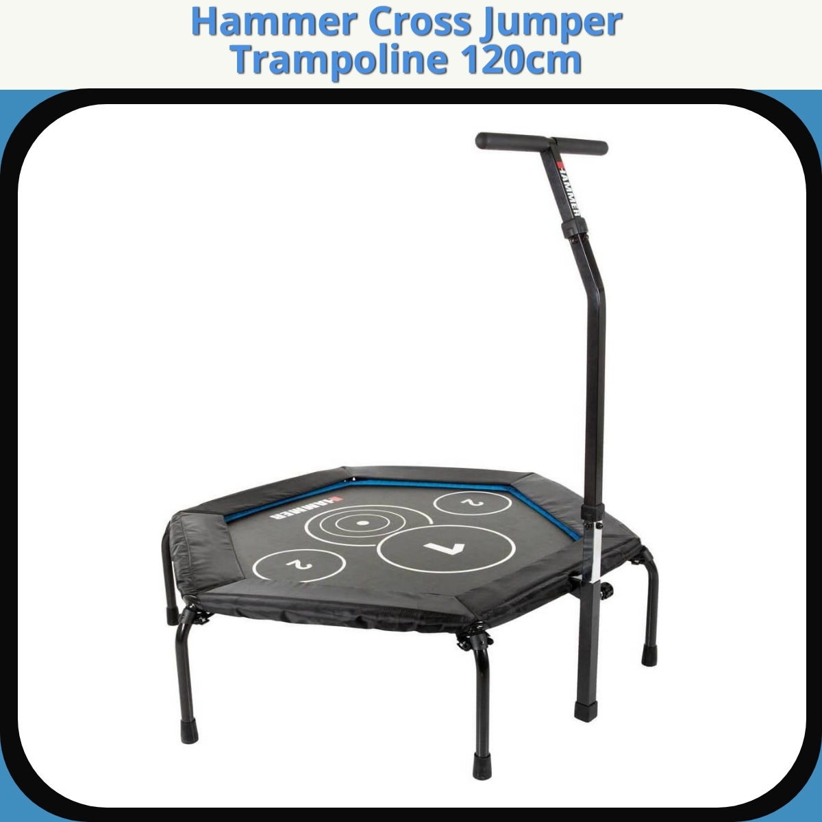 Anmeldelse af Hammer Cross Jumper Trampoline 120cm