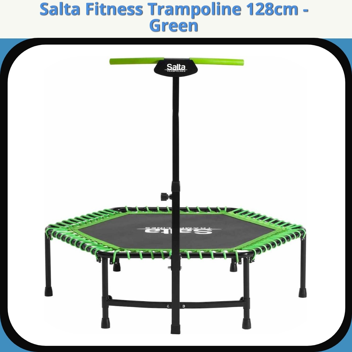 Anmeldelse af Salta Fitness Trampoline 128cm - Green