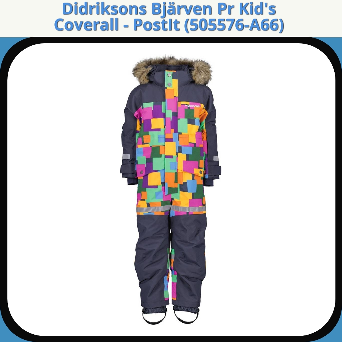 Anmeldelse af Didriksons Bjärven Pr Kid's Coverall - PostIt (505576-A66)