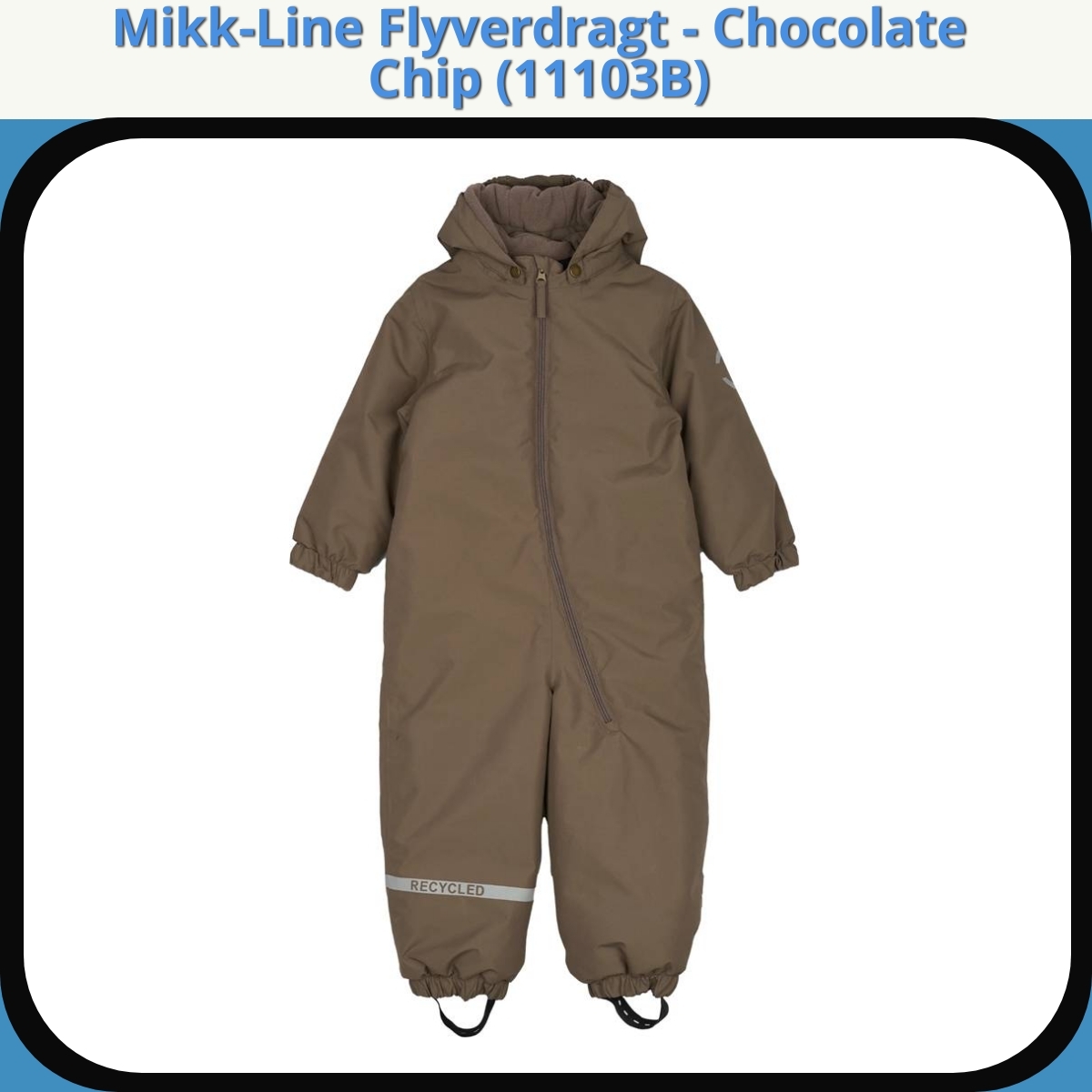 Anmeldelse af Mikk-Line Flyverdragt - Chocolate Chip (11103B)