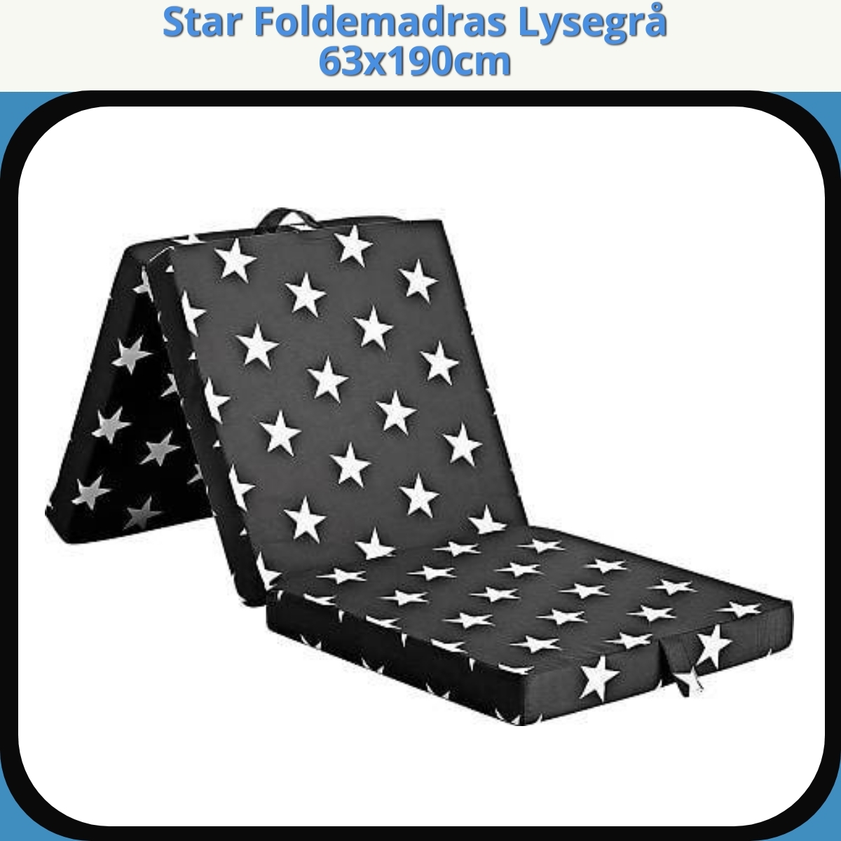 Anmeldelse af Star Foldemadras Lysegrå 63x190cm