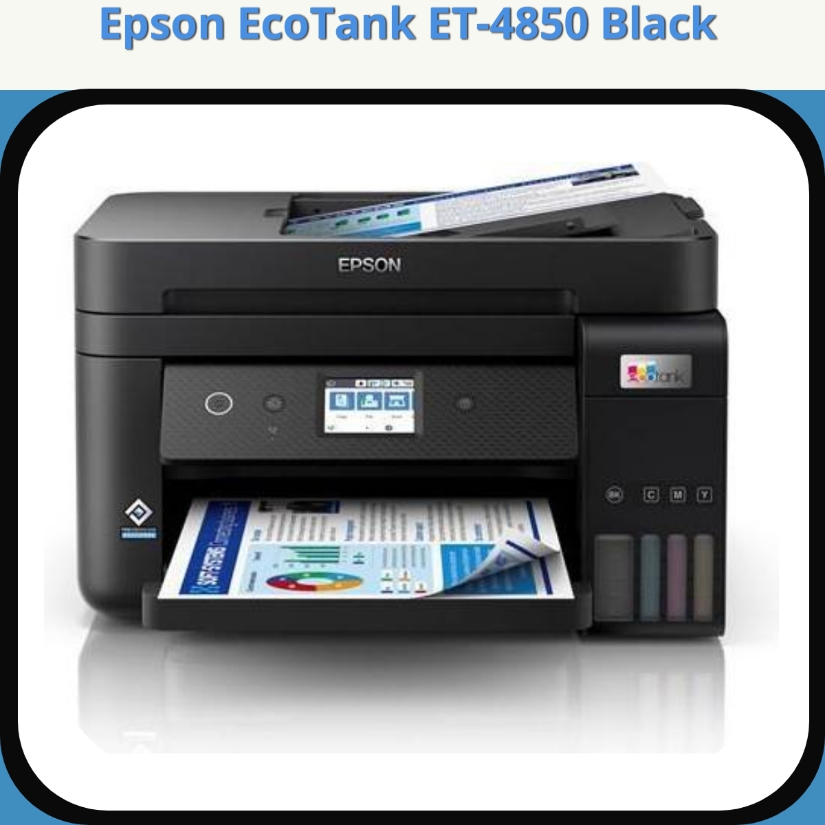 Anmeldelse af Epson EcoTank ET-4850 Black