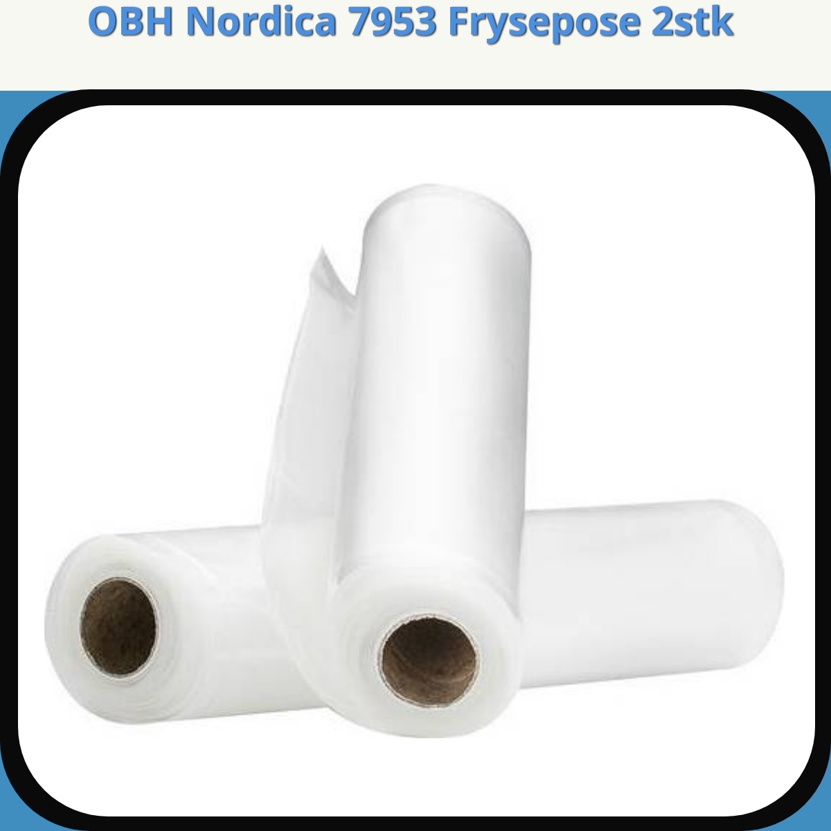 Anmeldelse af OBH Nordica 7953 Frysepose 2stk