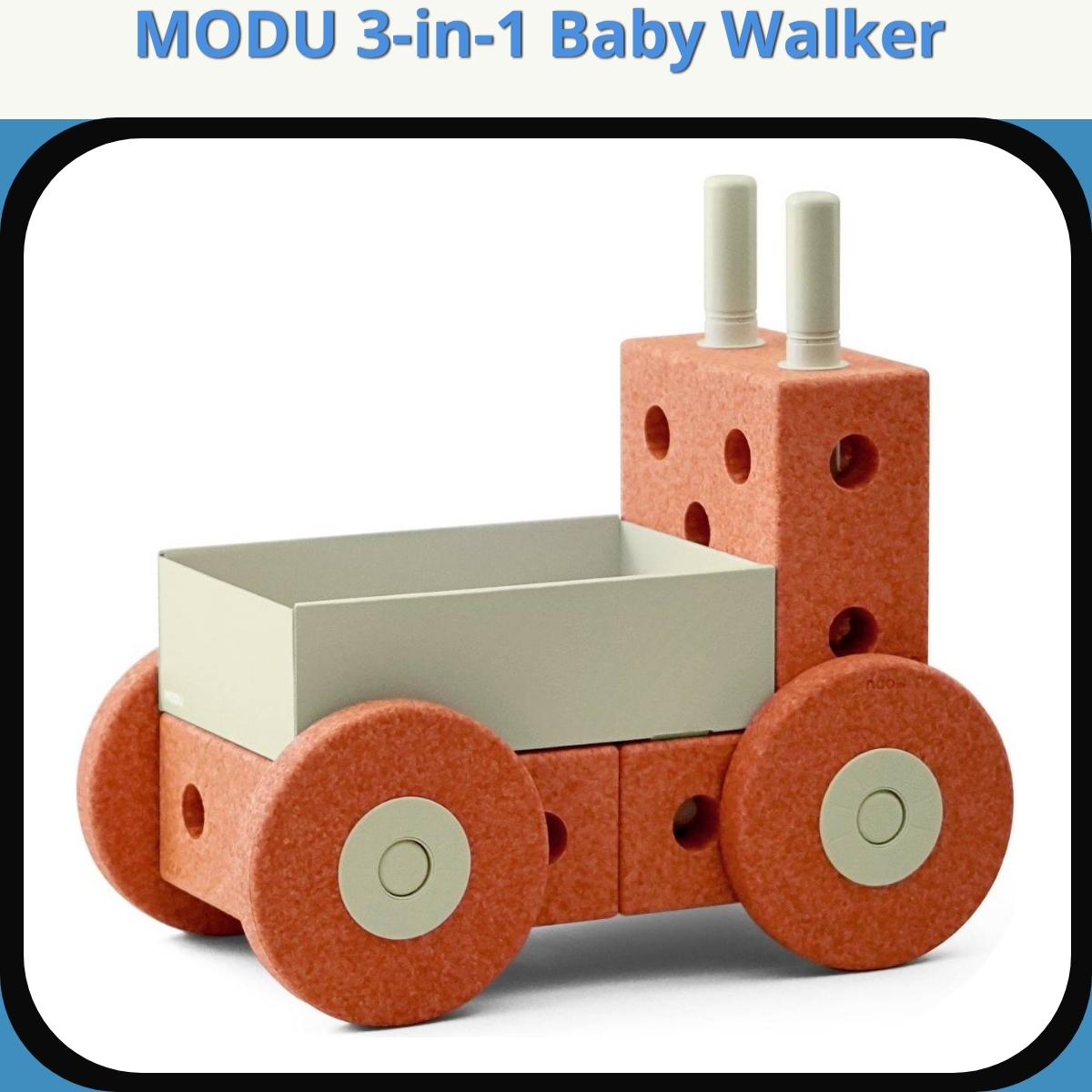 Anmeldelse af MODU 3-in-1 Baby Walker