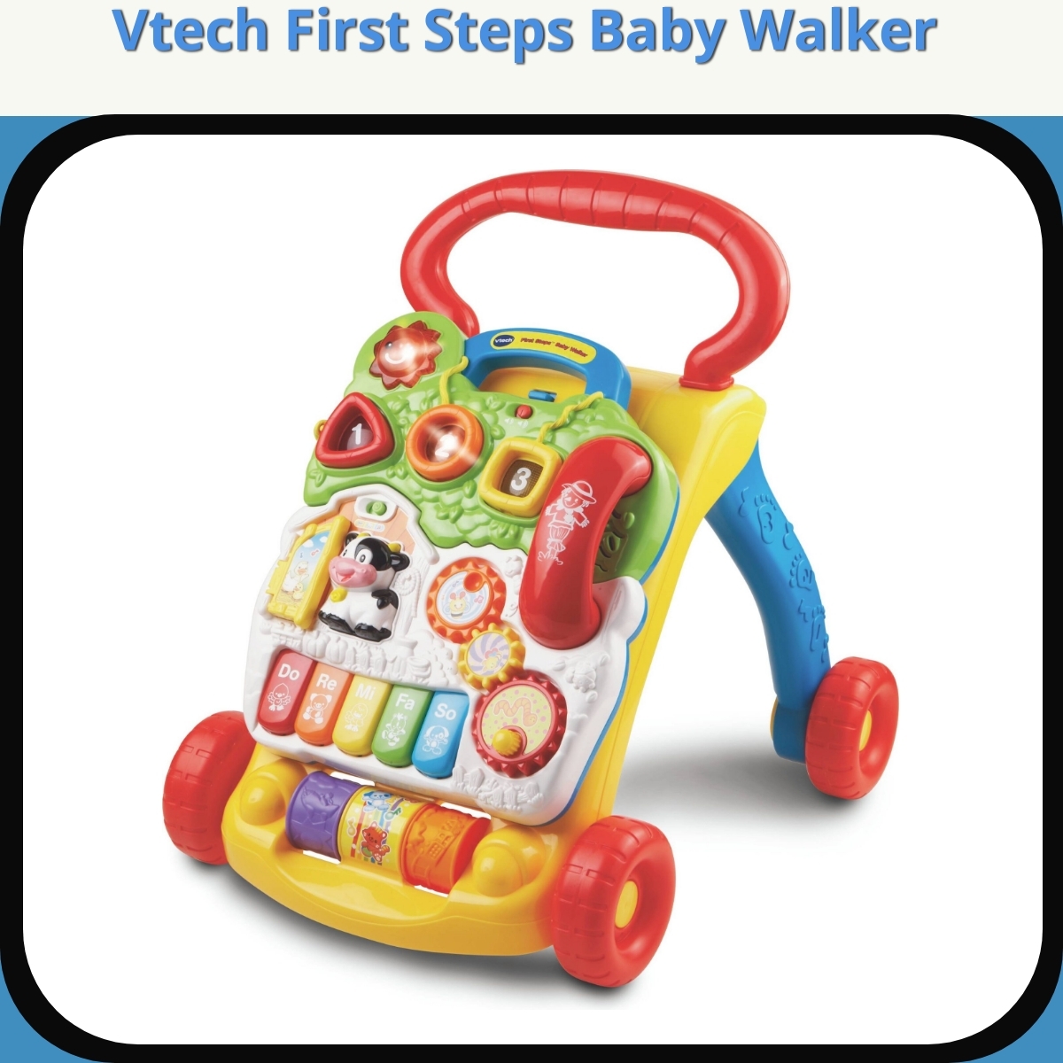 Anmeldelse af Vtech First Steps Baby Walker