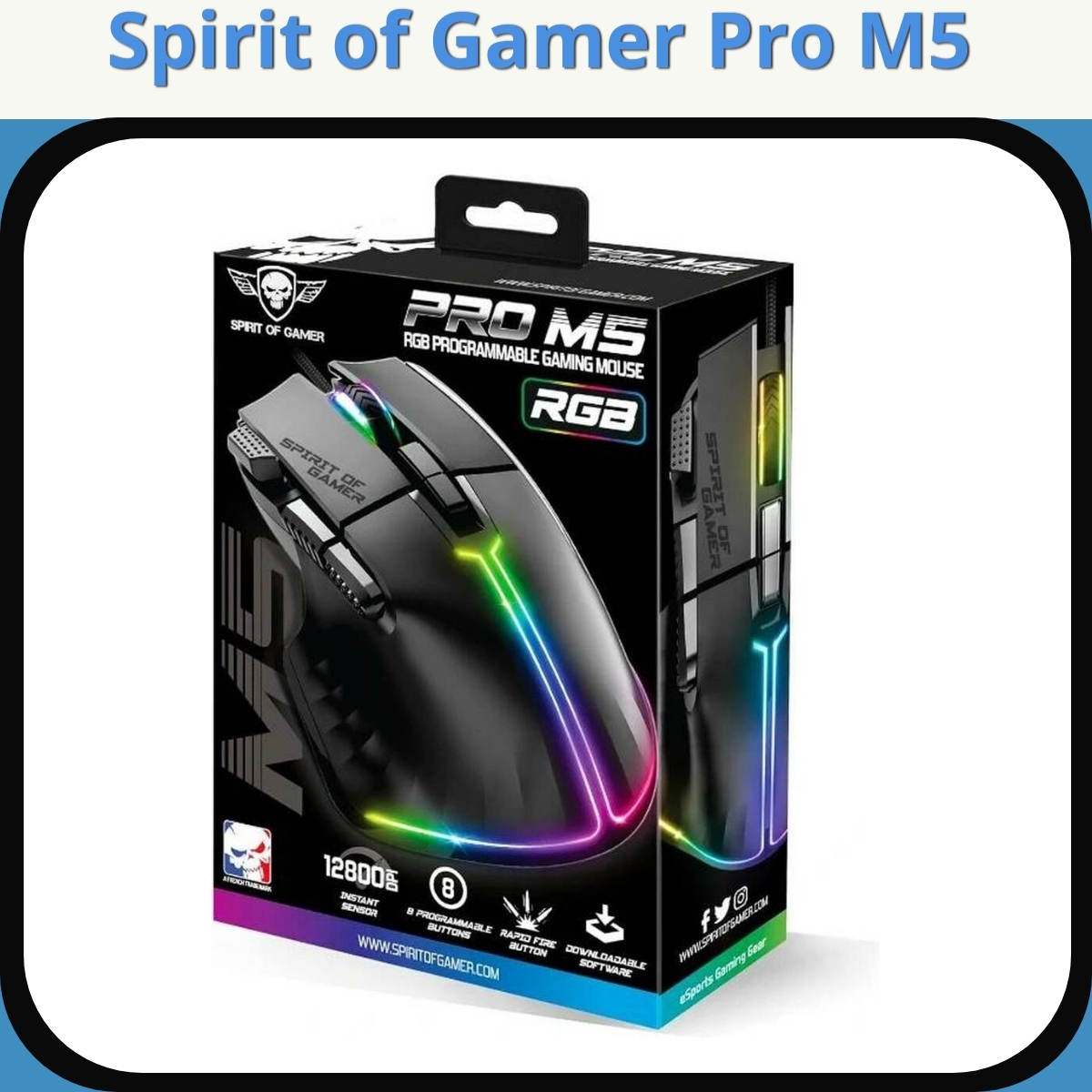 Anmeldelse af Spirit of Gamer Pro M5