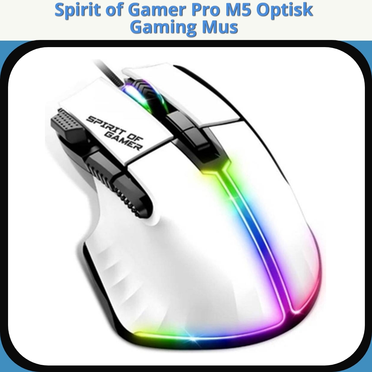 Anmeldelse af Spirit of Gamer Pro M5 Optisk Gaming Mus