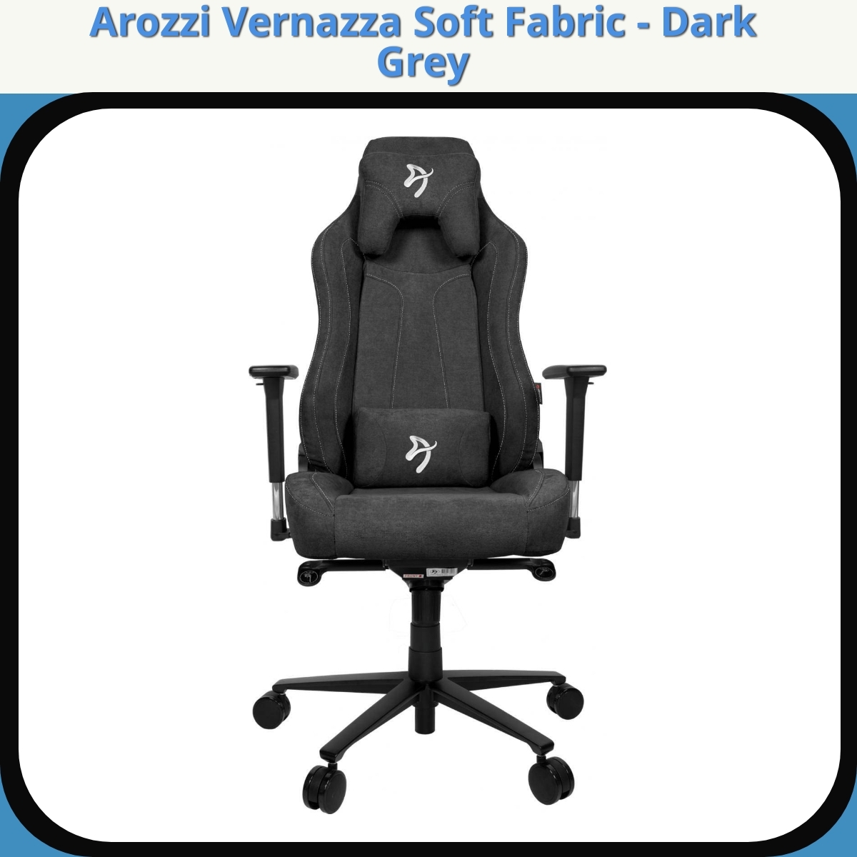 Anmeldelse af Arozzi Vernazza Soft Fabric - Dark Grey
