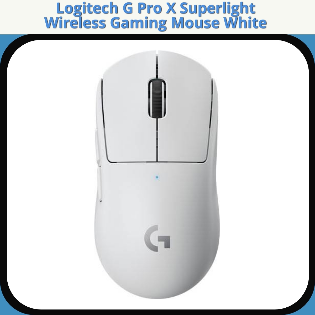 Anmeldelse af Logitech G Pro X Superlight Wireless Gaming Mouse White