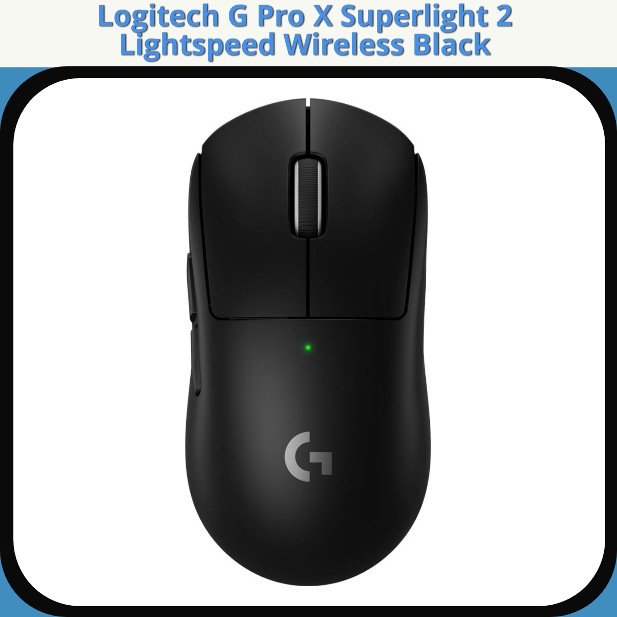 Anmeldelse af Logitech G Pro X Superlight 2 Lightspeed Wireless Black