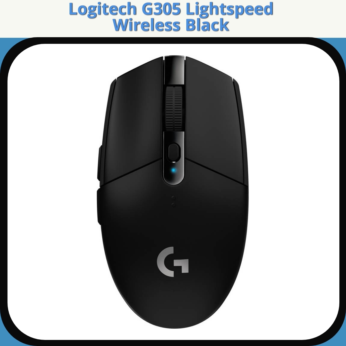 Anmeldelse af Logitech G305 Lightspeed Wireless Black
