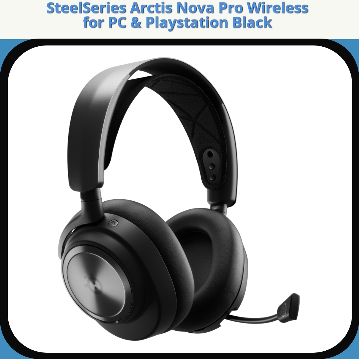 Anmeldelse af SteelSeries Arctis Nova Pro Wireless for PC & Playstation Black