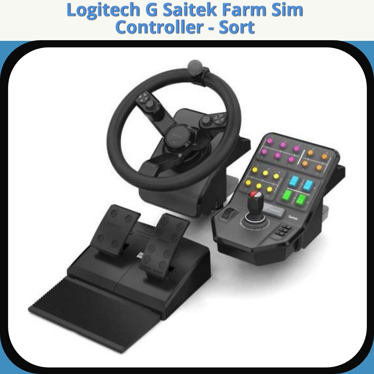 Anmeldelse af Logitech G Saitek Farm Sim Controller - Sort